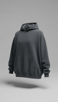 Oversized shadow slate hoodie